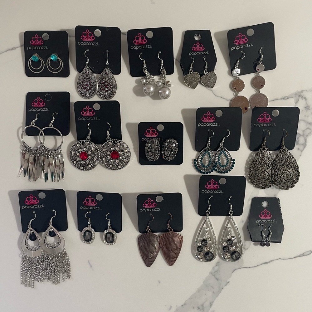 PAPARAZZI Boho Earrings 15 Pairs